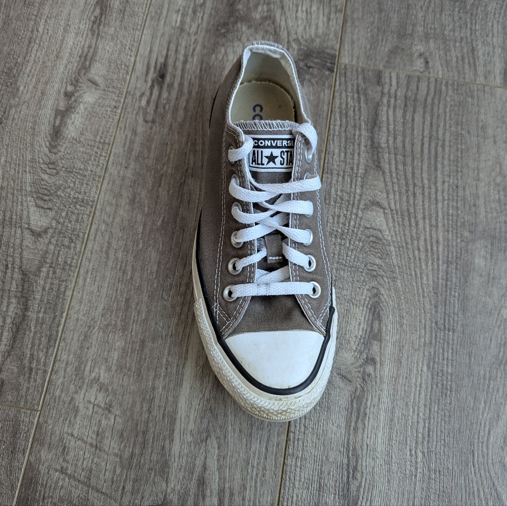 Converse Gray Low-Top Sneakers - Picture 6 of 12